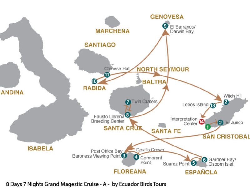 Grand Magestic Galapagos Cruise 02